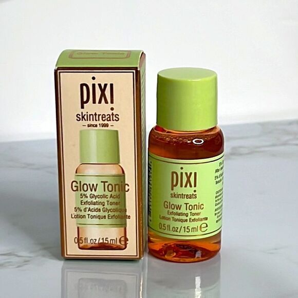 🌟$8 Pixi Skintreats Glow Tonic Exfoliating Toner - Picture 1 of 5